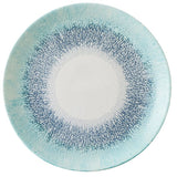 Churchill Studio Print Fusion Aquamarine kék kerámia tányér 28,8 cm