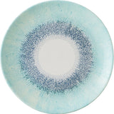 Churchill Studio Print Fusion Aquamarine kék kerámia tányér 21,7 cm