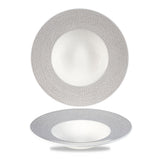 Churchill Isla Shale szürke kerámia salátás 24 cm széles perem