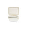 Churchill Stonecast Barley bézs kerámia szögletes tál 16x12 cm 60 cl
