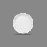 Churchill Bamboo fehér kerámia leveses csészealj 15,2 cm