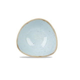 Churchill Stonecast Duck Egg kék kerámia háromszög salátás 15,3 cm