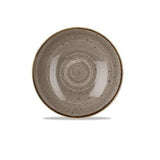 Churchill Stonecast szürke kerámia kerek salátás 18,2 cm