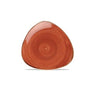 Churchill Stonecast narancs kerámia háromszög tányér 19,2 cm