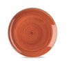Churchill Stonecast narancs kerámia kerek tányér 32 cm