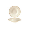 Churchill Stonecast Barley bézs kerámia mély tányér 24 cm széles perem