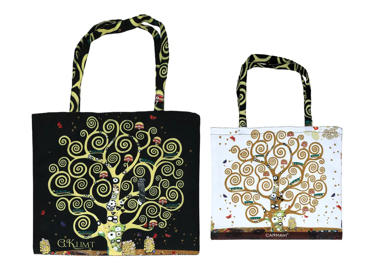 Bevásárlótáska 28x25,5 cm Polyester Klimt Életfa