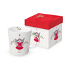 Karácsonyi porcelán bögre 400 ml Angelina