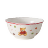 Karácsonyi macis porcelán tálka 14 cm 500 ml