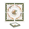 Forest Dream őszi porcelán osztott kínáló tálca 25x25 cm dobozban Easy Life