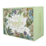 Bazsarózsás porcelán csésze aljjal 250 ml - 2 személyes - ajándékdobozban