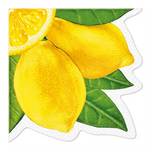 Pure Lemons citromos papírszalvéta 32 cm 12db-os