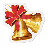Karácsonyi papírszalvéta 32 cm 12 db-os Christmas Bells