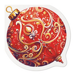 Karácsonyi papírszalvéta 32 cm 12 db-os Decorative Bauble