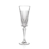 Pezsgős flőte pohár 21 cl 6 db RCR Cristalleria Italiana