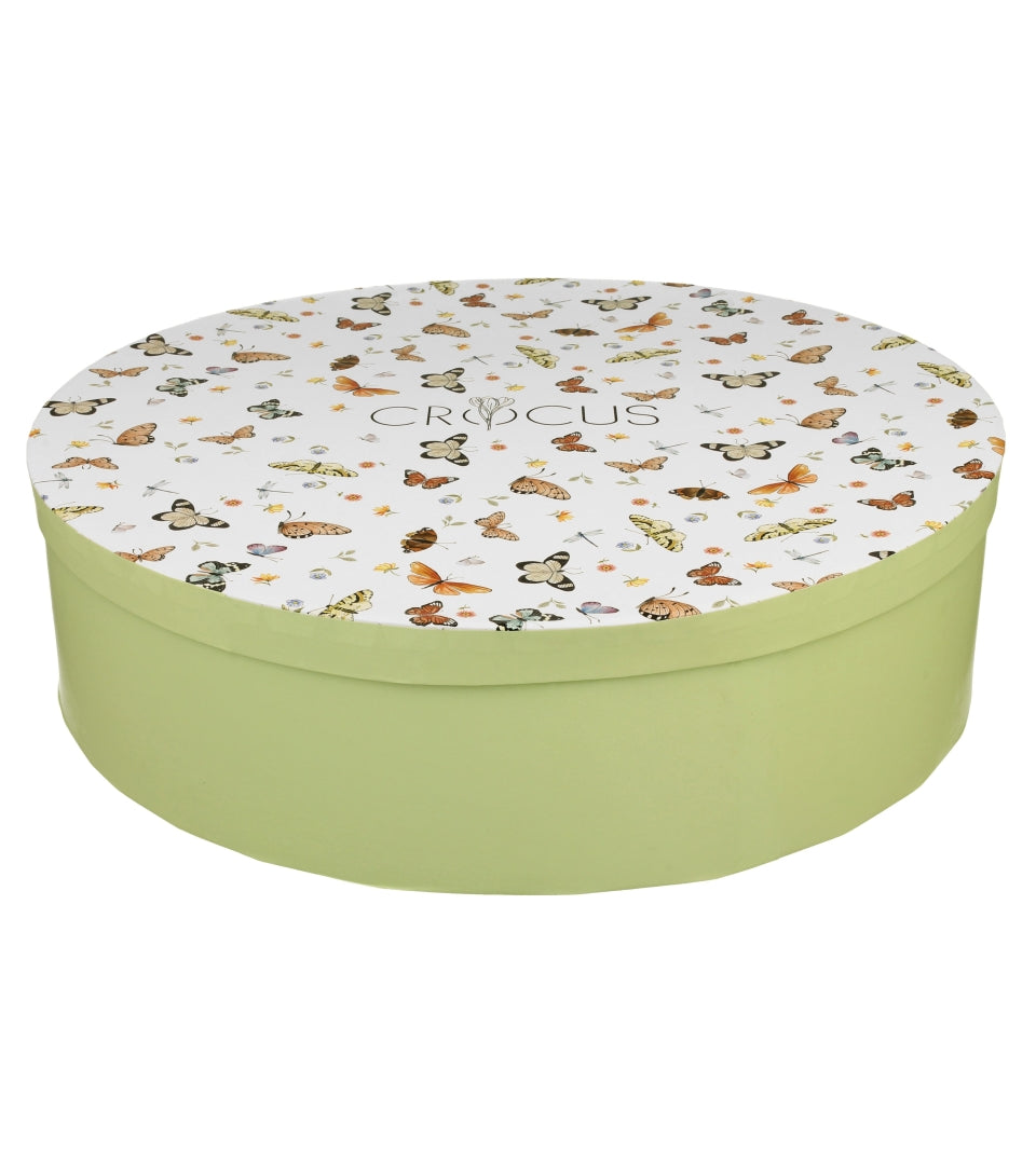 Porcelán pillangós csésze 6 személyes készlet díszdobozban Butterflies