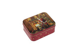 Karácsonyi télapós konyhai fémdoboz 147x115x57 mm Cozy Xmas