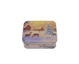 Karácsonyi konyhai fémdoboz 147x114x57 mm Winter Nostalgia