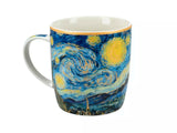 Porcelán bögre 380 ml fém díszdobozban Van Gogh Csillagos éj