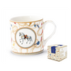Porcelán bögre 400 ml díszdobozban lovas mintával Cheval