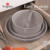 9 részes indukciós kezdő edénykészlet Berlinger Haus Taupe Collection