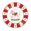 Karácsonyi porcelán desszertes tányér 19 cm Christmas Tale