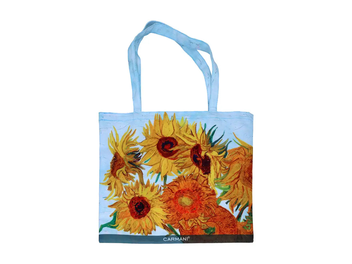 Bevásárlótáska 28x25,5 cm Polyester Van Gogh Napraforgók