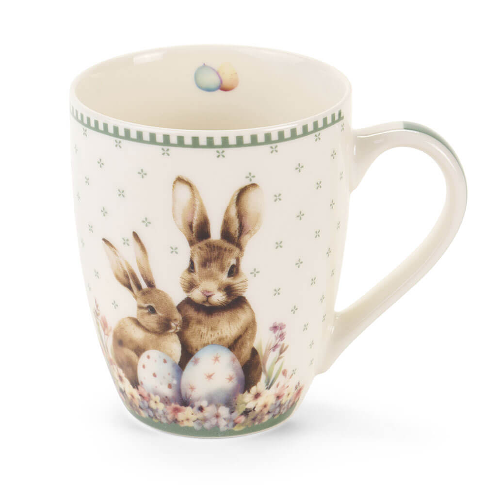 Húsvéti nyuszis Porcelán bögre 350 ml díszdobozban PePen 2 nyuszis mintával