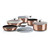 Berlinger Haus 12 részes edénykészlet Metallic Line Rose Gold Edition