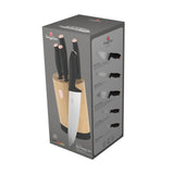Berlinger Haus 6 részes késkészlet bambusz késtartóval – Black Rose Collection BH/2752