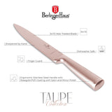 Rozsdamentes acél rose gold Szeletelő kés 20 cm Berlinger Haus Taupe
