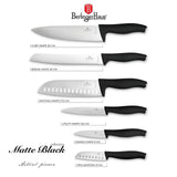 Berlinger Haus 6 részes konyhai késkészlet díszdobozban – Black Vantage Collection