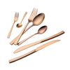 Berlinger Haus rose gold 42 részes evőeszköz készlet Antracit Collection