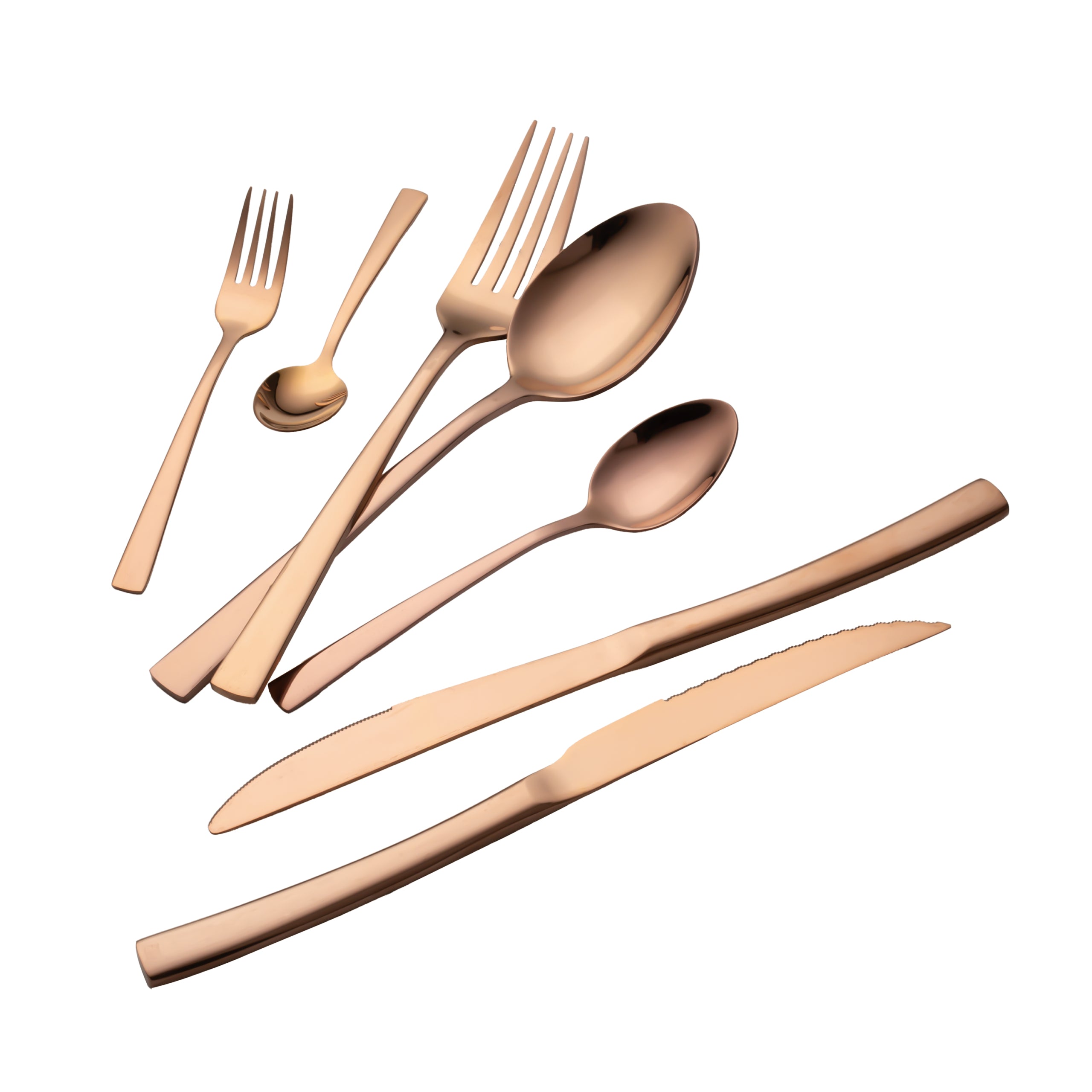 Berlinger Haus rose gold 42 részes evőeszköz készlet Antracit Collection