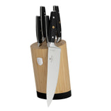 Berlinger Haus 6 részes FULL TANG késkészlet bambusz állvánnyal – Black Vantage Collection