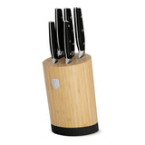 Berlinger Haus 6 részes FULL TANG késkészlet bambusz állvánnyal – Black Vantage Collection