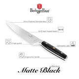 Berlinger Haus 6 részes FULL TANG késkészlet bambusz állvánnyal – Black Vantage Collection
