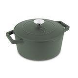Berlinger Haus matt zöld Öntöttvas lábas 24 cm