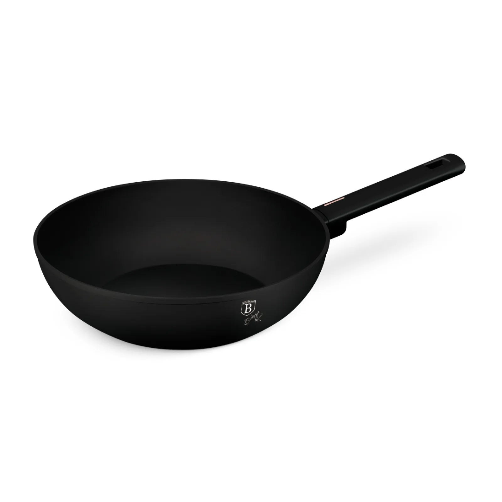 Berlinger Haus indukciós wok serpenyő 28 cm, 3,2 l – Black Rose Collection