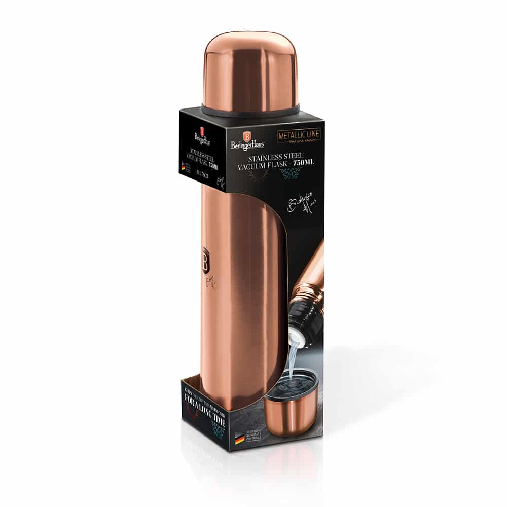 Rose Gold termosz 750 ml Berlinger Haus