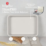 Berlinger Haus tapadásmentes tepsi 40 cm matt krém Sahara Collection