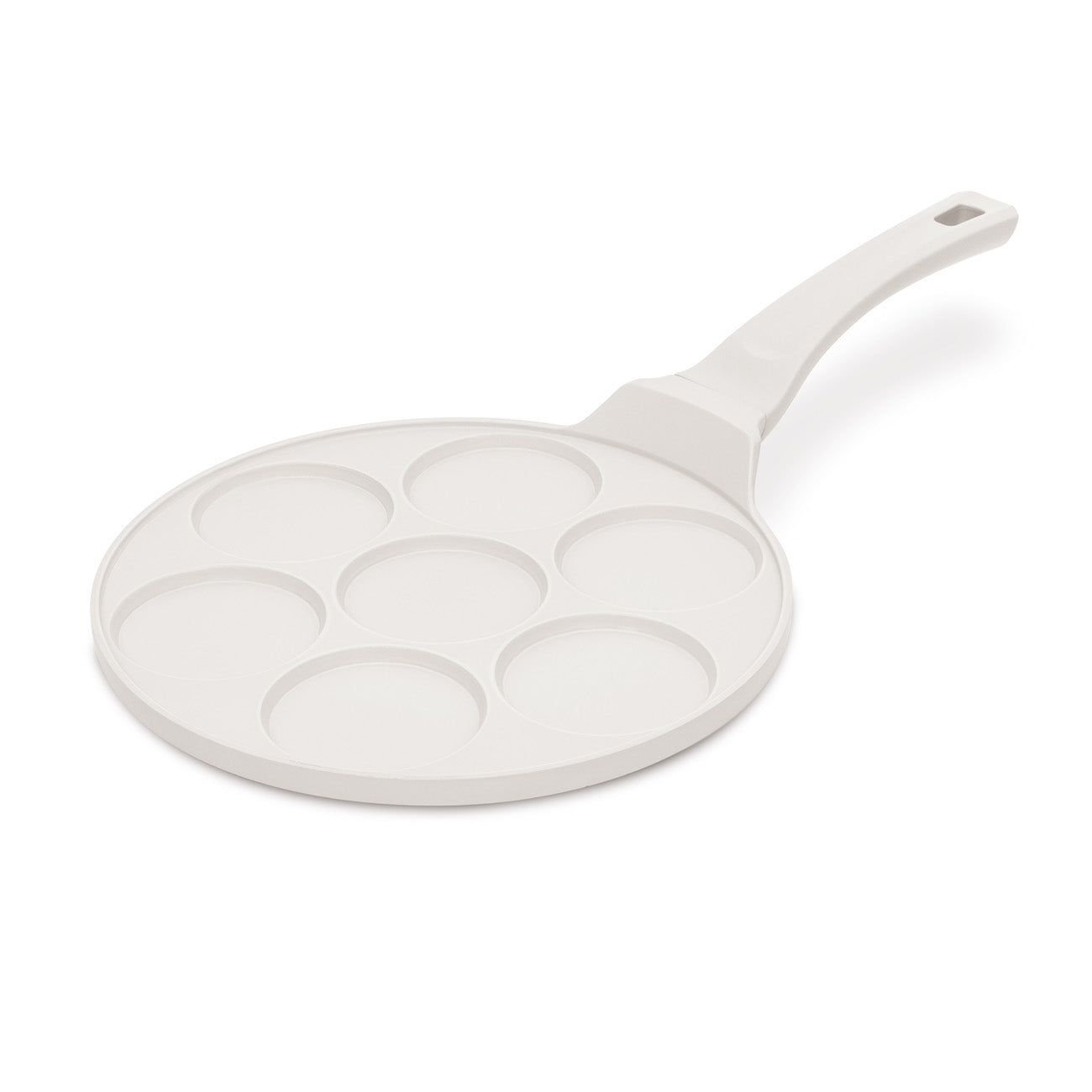 7 lyukú tapadásmentes palacsintasütő matt krém Sahara Collection