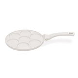 7 lyukú tapadásmentes palacsintasütő matt krém Sahara Collection