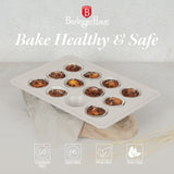 12 részes tapadásmentes muffin sütőforma Sahara Collection