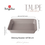 Tapadásmentes tepsi 40 cm Berlinger Haus Taupe szürke BH/7903