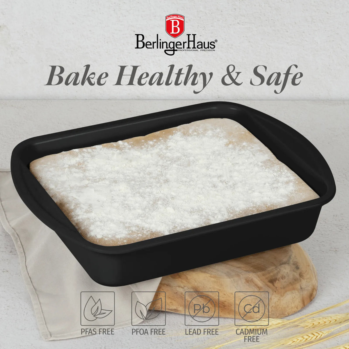Berlinger Haus Tepsi (40 cm) – Matte Black Collection