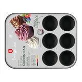 12 részes muffin sütőforma tapadásmentes matt zöld Berlinger Haus