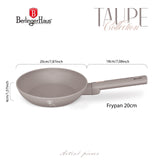Serpenyő 20 cm indukciós tapadásmentes Berlinger Haus Taupe Collection