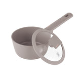 Szószos edény fedővel 1,2 L indukciós tapadásmentes Berlinger Haus Taupe Collection