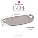 Grill sütőlap 47 cm indukciós tapadásmentes Berlinger Haus Taupe Collection